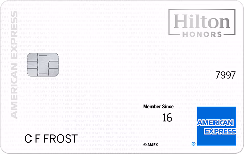 Hilton Honors card