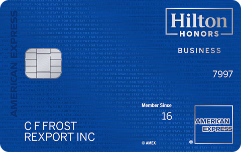 Hilton Honors Business card